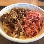 Sukiya - 新しい紅生姜牛丼の食べ方‼️