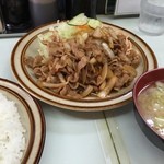 キッチン南海 - May,2015　しょうが焼き710円