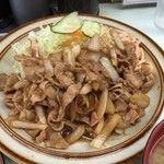 キッチン南海 - May,2015　しょうが焼き710円