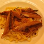 レッジョ・ネレミリア - 燻製さんまのリングイネ