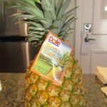 Waikiki Farmers Market - 購入したパイナップル