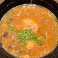 鮨 くりや川 - あら汁です。これがまた濃厚で良いお味で、最後に出されると満足感スゴイです。