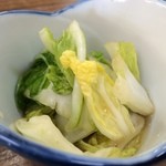 白樺食堂 - 白菜の漬物