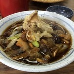 白樺食堂 - 天然きのこ蕎麦（1,100円）