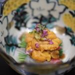 京しずく - 雲丹　鯛　芽葱