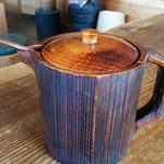 平打蕎麦 やつこま - 蕎麦湯