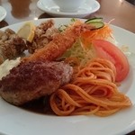 レストラン＆カフェ 十和田 - Ｂランチ（ハンバーグ）