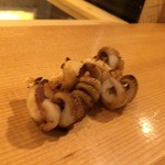 鮨 りんだ - 墨イカげそ焼き