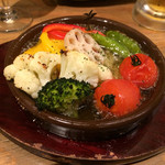 Nikubarudakara - 季節野菜のアヒージョ