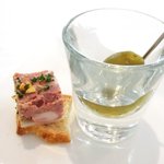 ラトラス - ランチコース 6000円 のアミューズ