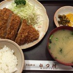 かつ村 - ロースかつ定食