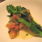 りょうりにん みわ - あんこうの唐揚げ　サラダ仕立て