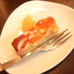カフェ ド プー - りんごの焼きケーキ