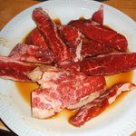 焼肉 山水苑 - 新潟牛切り落とし