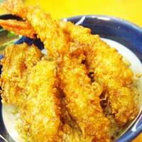 北新地 天富 - 「天富」行列必至、お昼の天丼