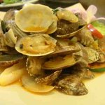 サイアム - アサリバジル炒め