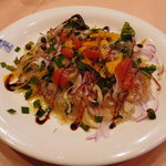 サルサ - 鱸のカルパッチョ