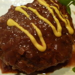 鉄板焼さとう - ふんわりハンバーグ
