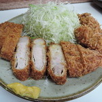 ロース断面披露