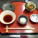 天ぷら わかやま - 日替わり天麩羅定食（最初）