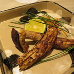 くろぎ - 気仙沼の松茸焼き、丹波の栗と