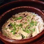 和彩膳所 楽味 - キノコの土鍋ご飯