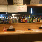 旅する小人 - カウンター席。