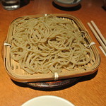 酒とそば まるき - もりそば（小）