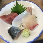 まるしん - 刺身５種盛