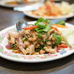 タイ国料理 ゲウチャイ - 2015.10 ラープ ガイ（1,026円）