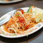 タイ国料理 ゲウチャイ - 2015.10 ソム タム タイ（1,080円）