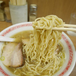 甲斐 高円寺店 - 201510/19  麺は中太、やや縮れ！