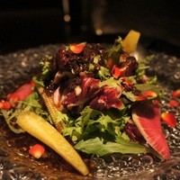 MAIMON GINZA - 彩り野菜のガーデンサラダ バルサミコドレッシング