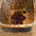 柳家 - 蜂の子（ヘボ）の甘露煮　(2015/10)