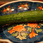 さ行 - 2015年10月ご飯についてきたキュウリの漬物