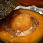 さ行 - 2015年10月の胡麻豆腐は坊ちゃん南瓜の中に蟹餡と一緒に