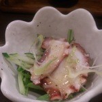 無限 - お通しのたこ