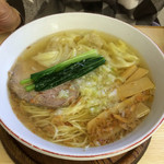 支那そば心麺 - 塩ワンタン麺950円