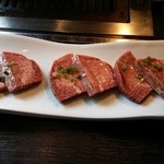 焼肉と料理シルクロード - 厚切り上タン塩