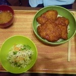 Boruga Shokudou - ソースかつ丼セット