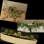 京松蘭はなれ - お手洗いも素敵な飾りつけ☆