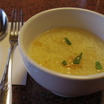 川原町屋 - セットのたまごスープ