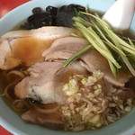 木蘭 - 焼豚ラーメン 1000円(税込み)