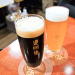 道後麦酒館 - 漱石ビールとのぼさんビール