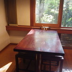 翁 - 7年前と同じ席でした