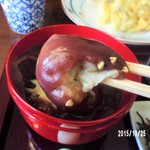 たなか - 蕎麦掻善哉