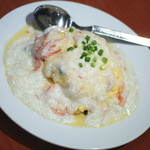 四川食府 - 玉子のカニ肉あんかけ（８８０円）２０１５年１０月