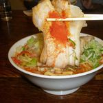 らーめんでぽっと - からし夜だけしょうゆ チャーシュウ