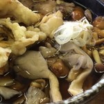 そば処 平石亭 - 具沢山の「きのこそば」