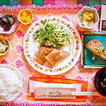 ウララ1号 - 日替わり定食(春巻き)